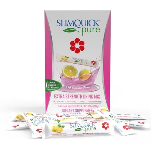 SlimQuick Pure 3X Extra Strength Weight Loss Drink Mix