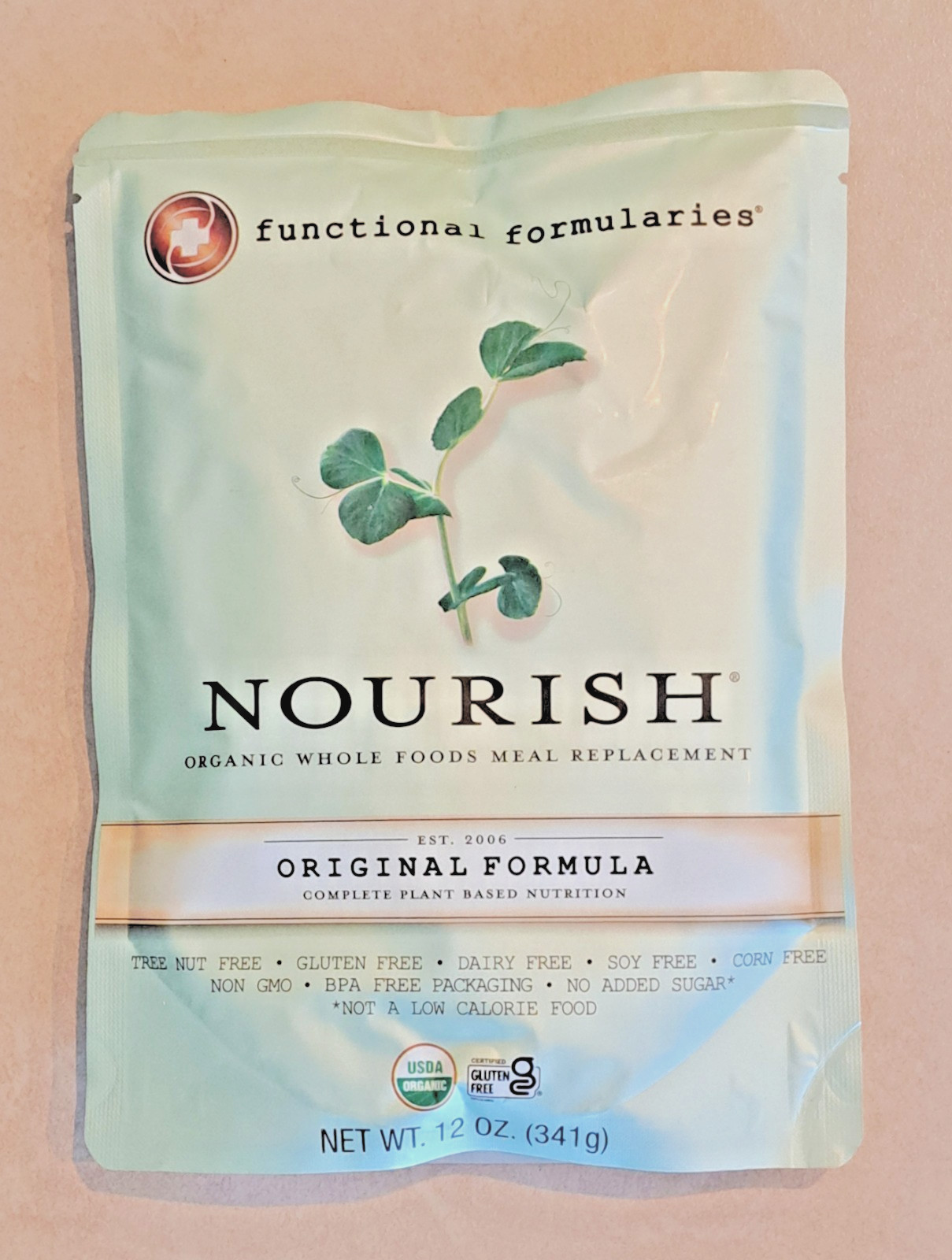 Nourish Organic Tube Feeding Formula Functional Formularies Case Of 24 Pouches