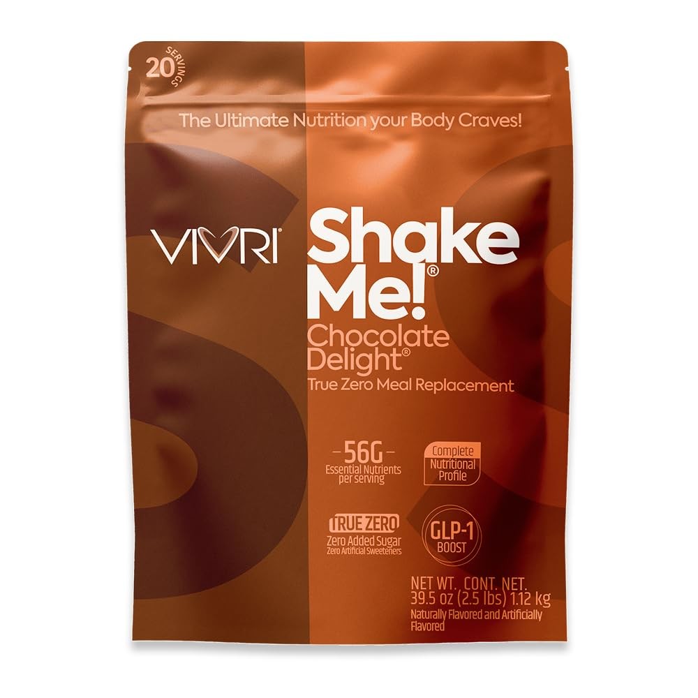 VIVRI ShakeMe TRUE ZERO Chocolate | Complete Meal Replacement | 20 Servings |…