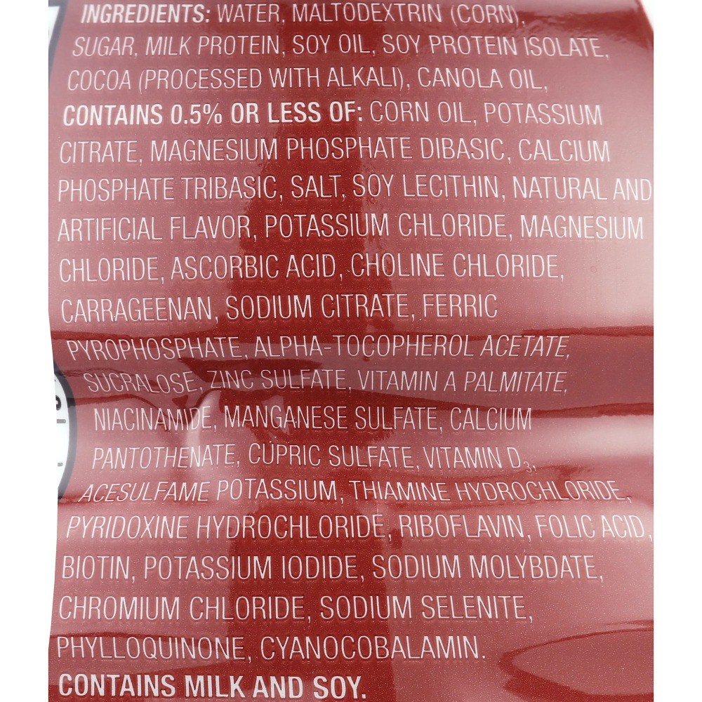 Equate Chocolate Original Nutritional Shake, 8 FL OZ, 6 Count