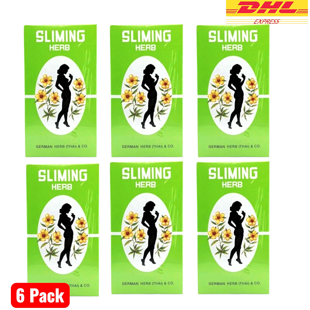 6 Box Sliming Herb German Herb Tea Natural Detox Weight Management Fat Burn