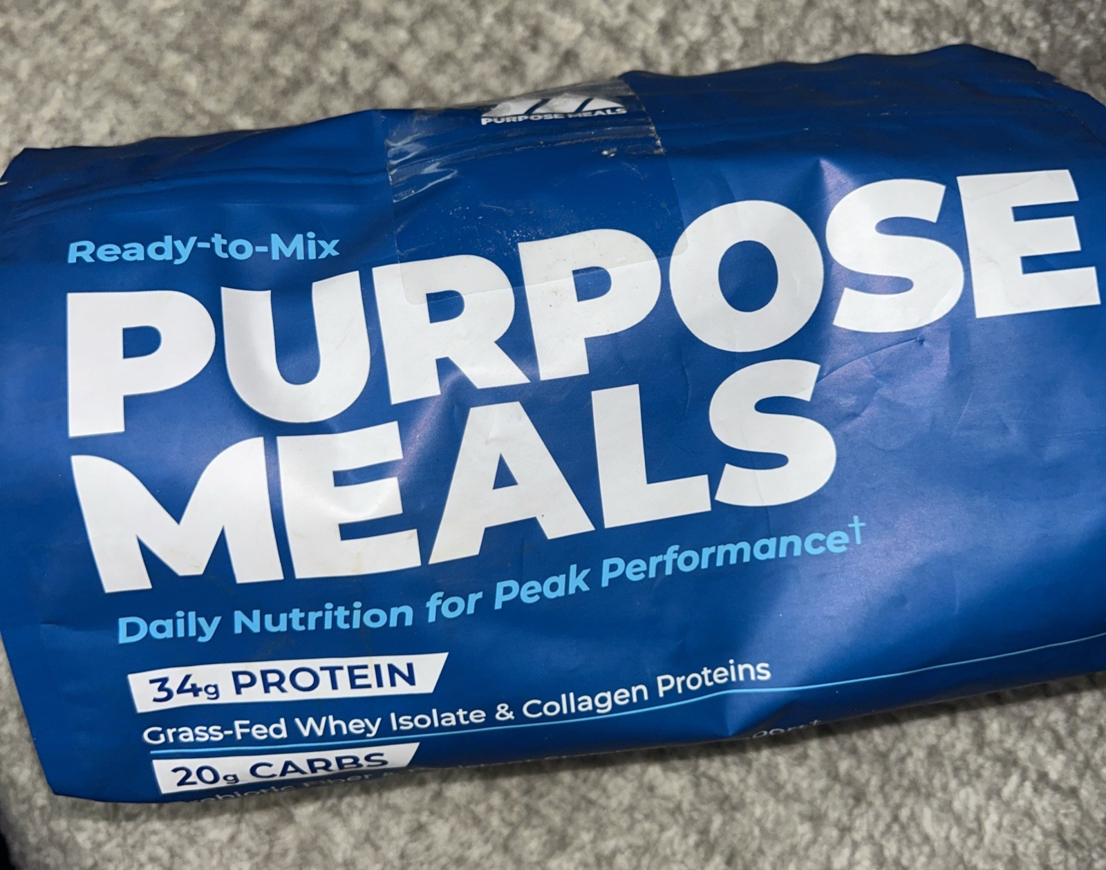 Meal Shake, Grass Fed Whey Protein Isolate & Collagen Peptides, Creatine Mono…
