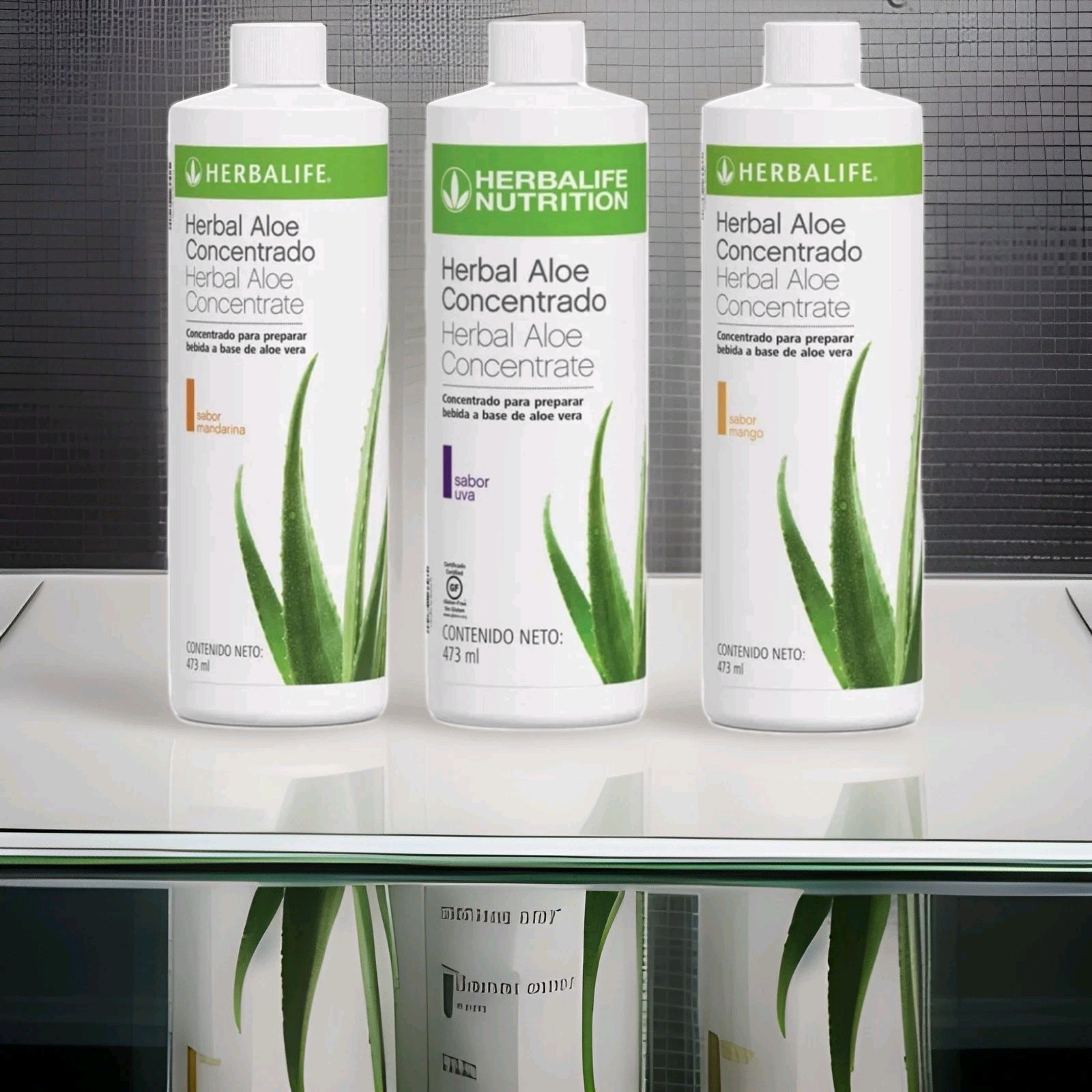 Herbalife Aloe concentrate (5 flavours) – Pint Or Half Gallon – FAST Delivery