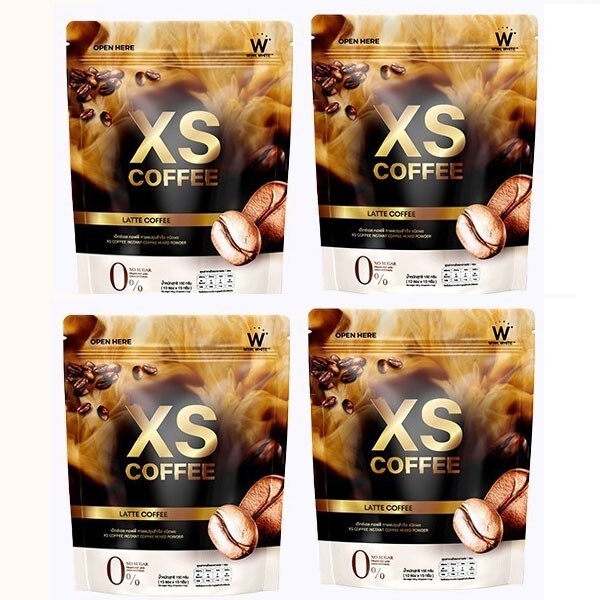 2X WINK WHITE XS LATTE Coffee Weight Control Supplement Dietary Drink Diet Fat