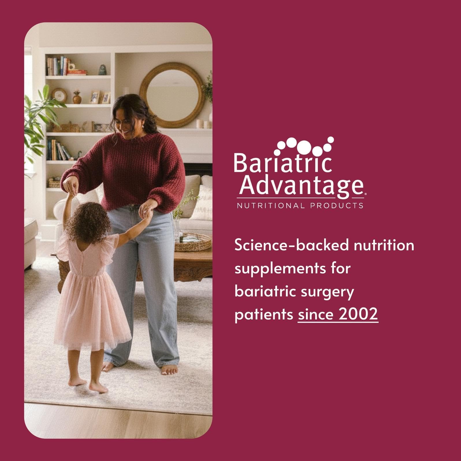 Bariatric Advantage High Protein Meal Replacement Drink Mix, Protein Powder W…