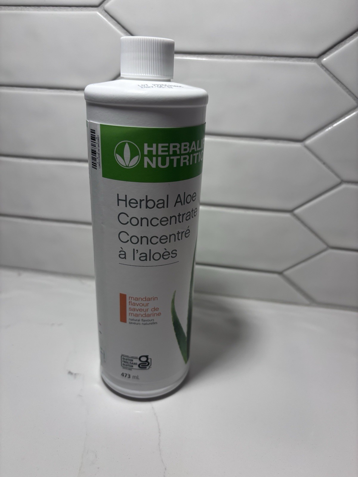 Herbal Aloe Concentrate Mandarin favor 16oz/473mL New!
