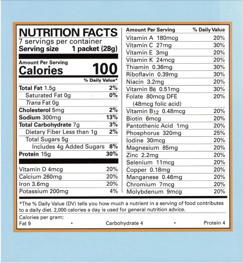 NSN Chocolate Hazelnut Pudding Shake Meal Replacement