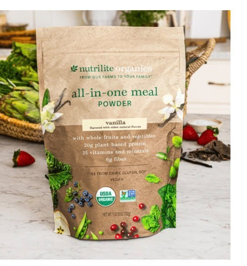 Nutrilite Organics All-in-One Vanilla Meal Powder
