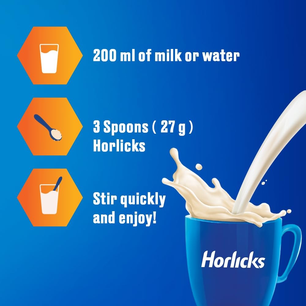 Horlicks Health & Nutrition Drink – 2Kg Refill Pack (Classic Malt)