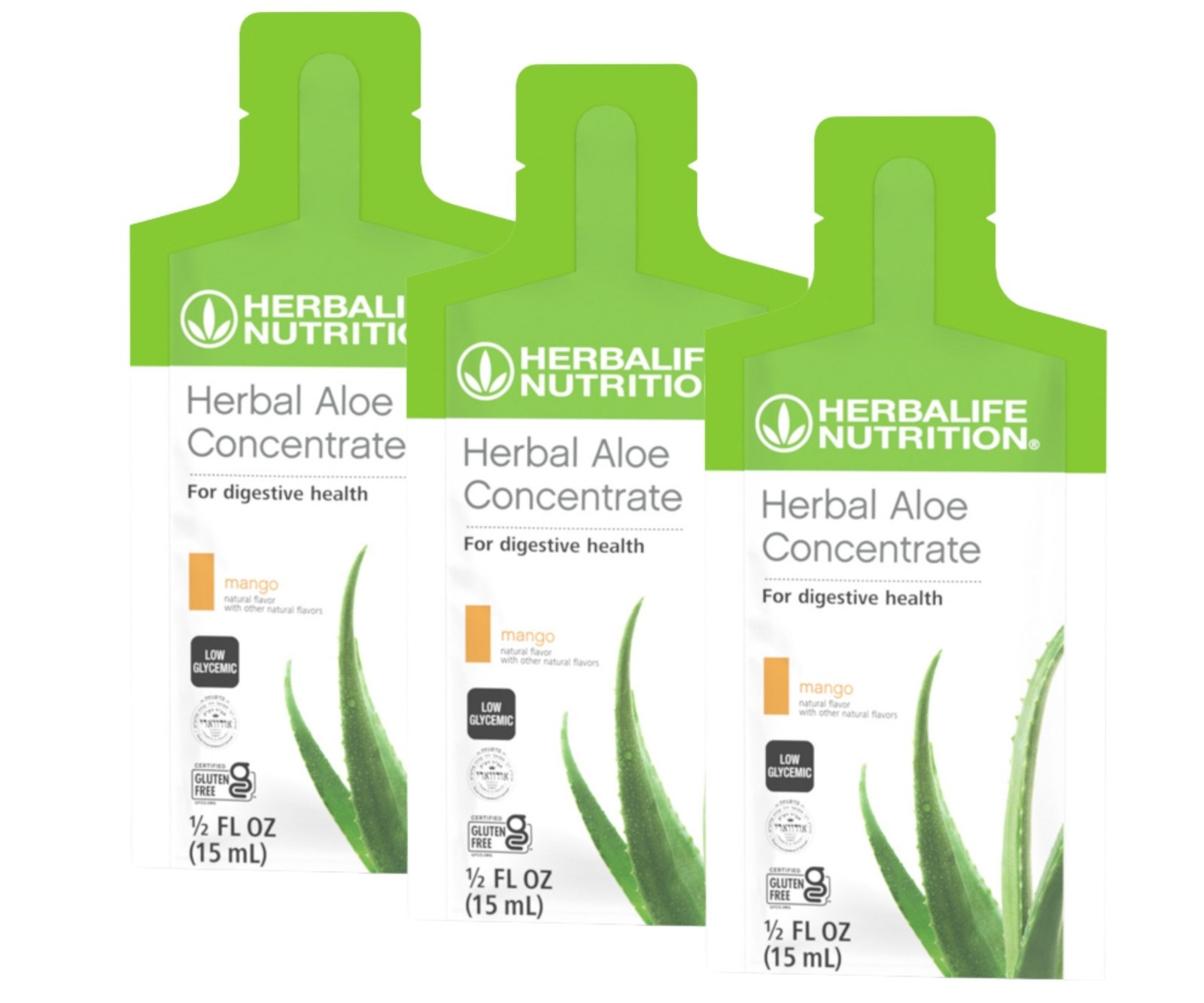 Herbalife Nutrition Herbal Aloe Concentrate Mango Flavor 30 Packets