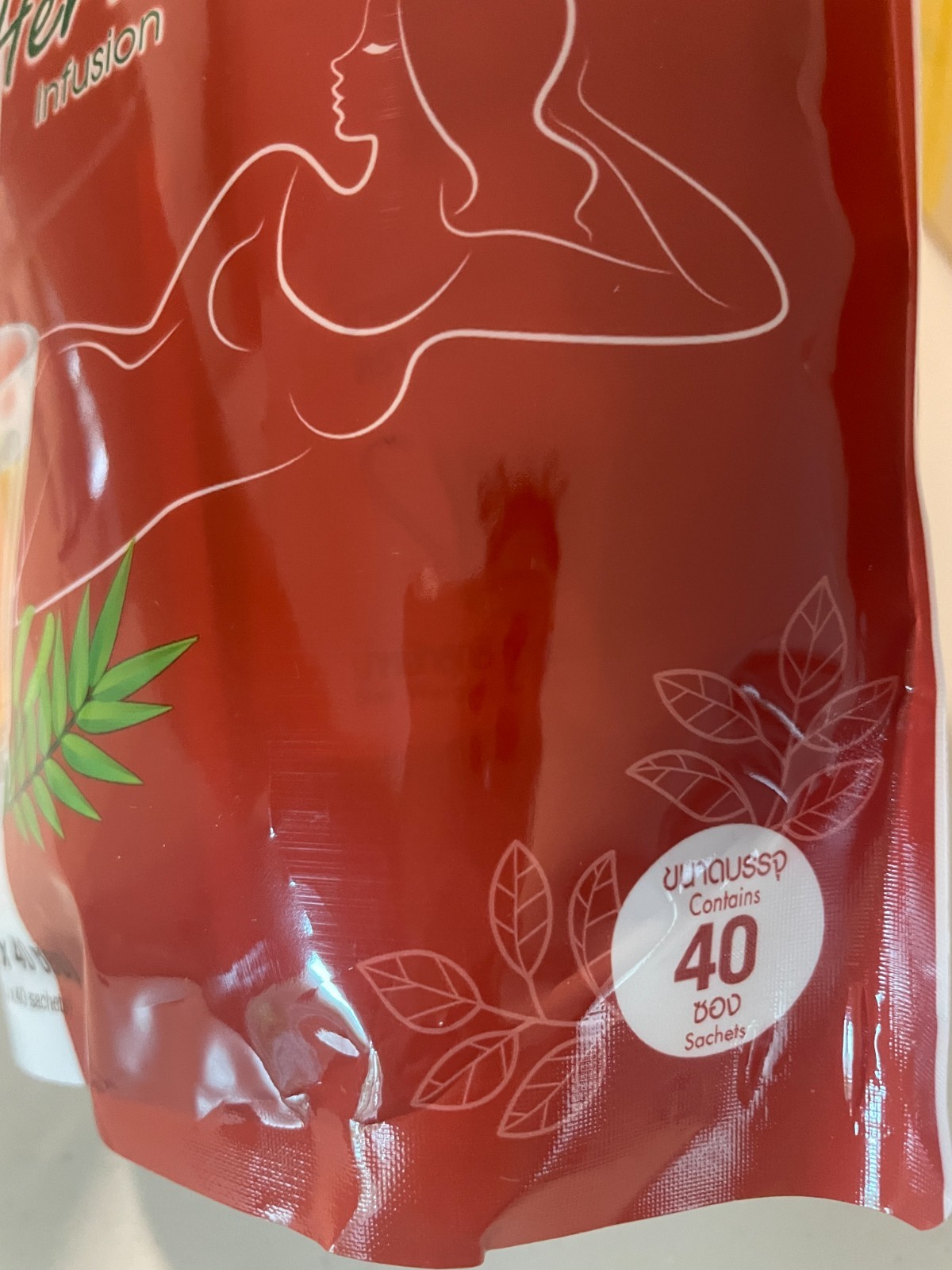 FITNE Herbal Tea 40 teabag Original Slimming Infusion Detox Diet Weight 3 Packs