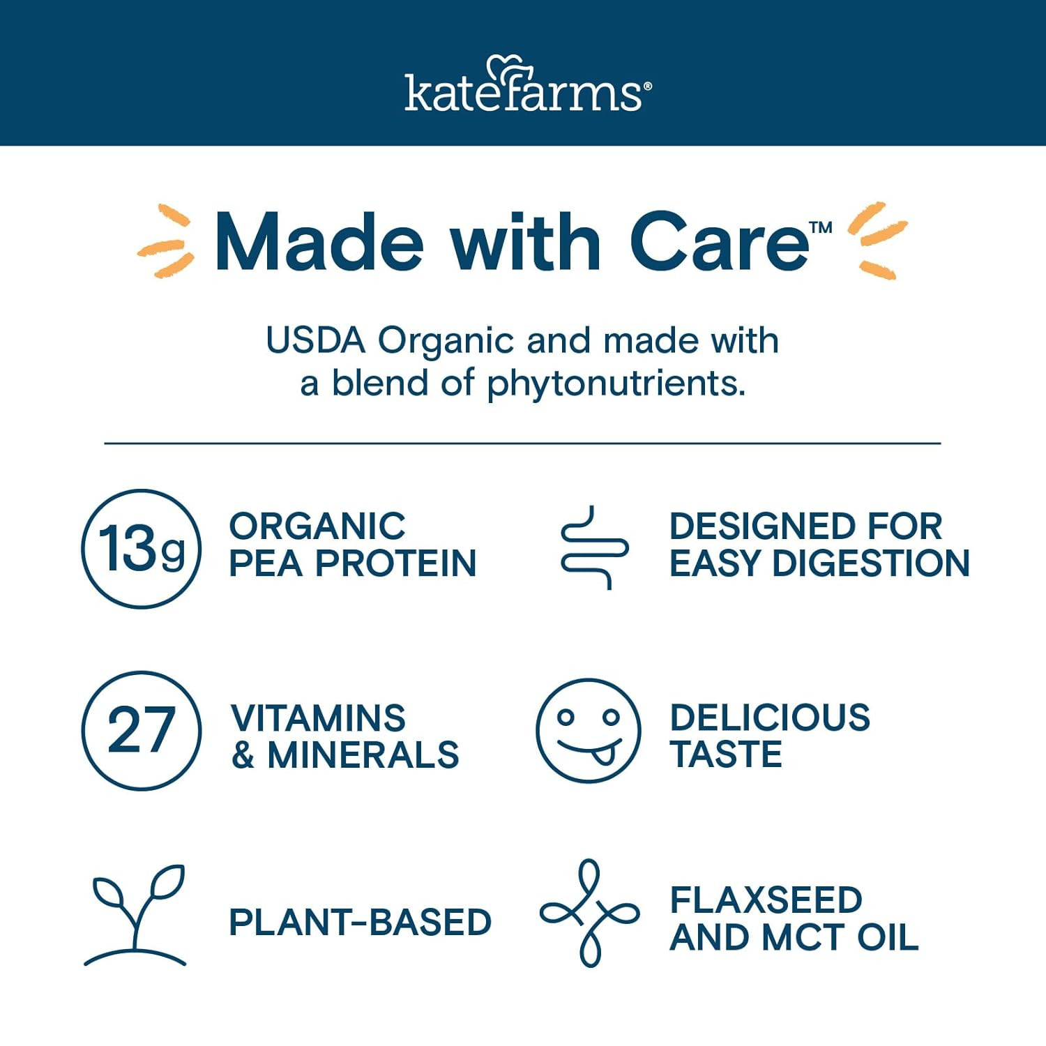 Organic Pediatric Peptide 1.5 Formula, Vanilla, Sole-Source Hydrolyzed Plant-Bas