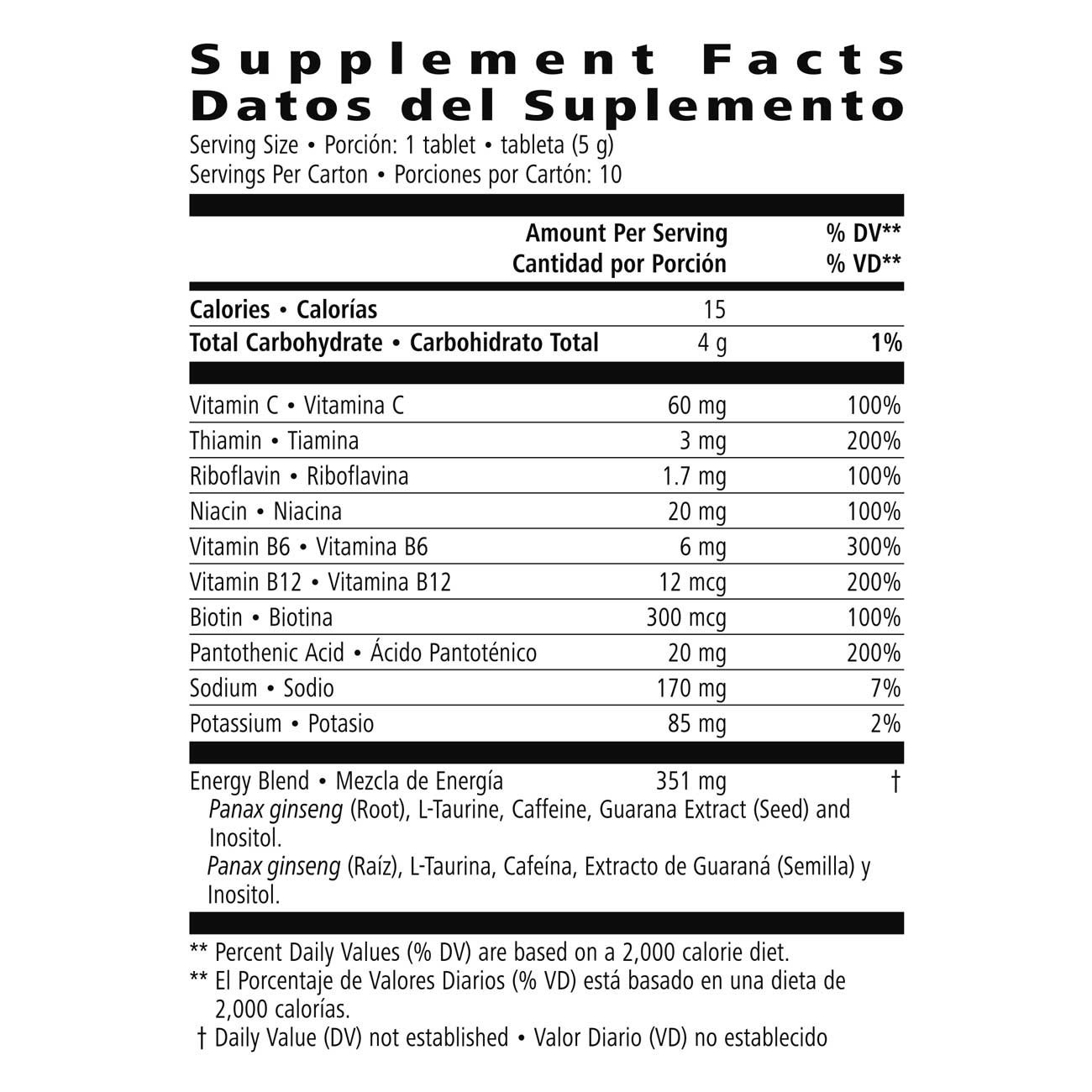 Herbalife Liftoff Energy 2‑Pack (Exp. 05/2027, 10 Tabs/Pack) Lemon Lime & Pom