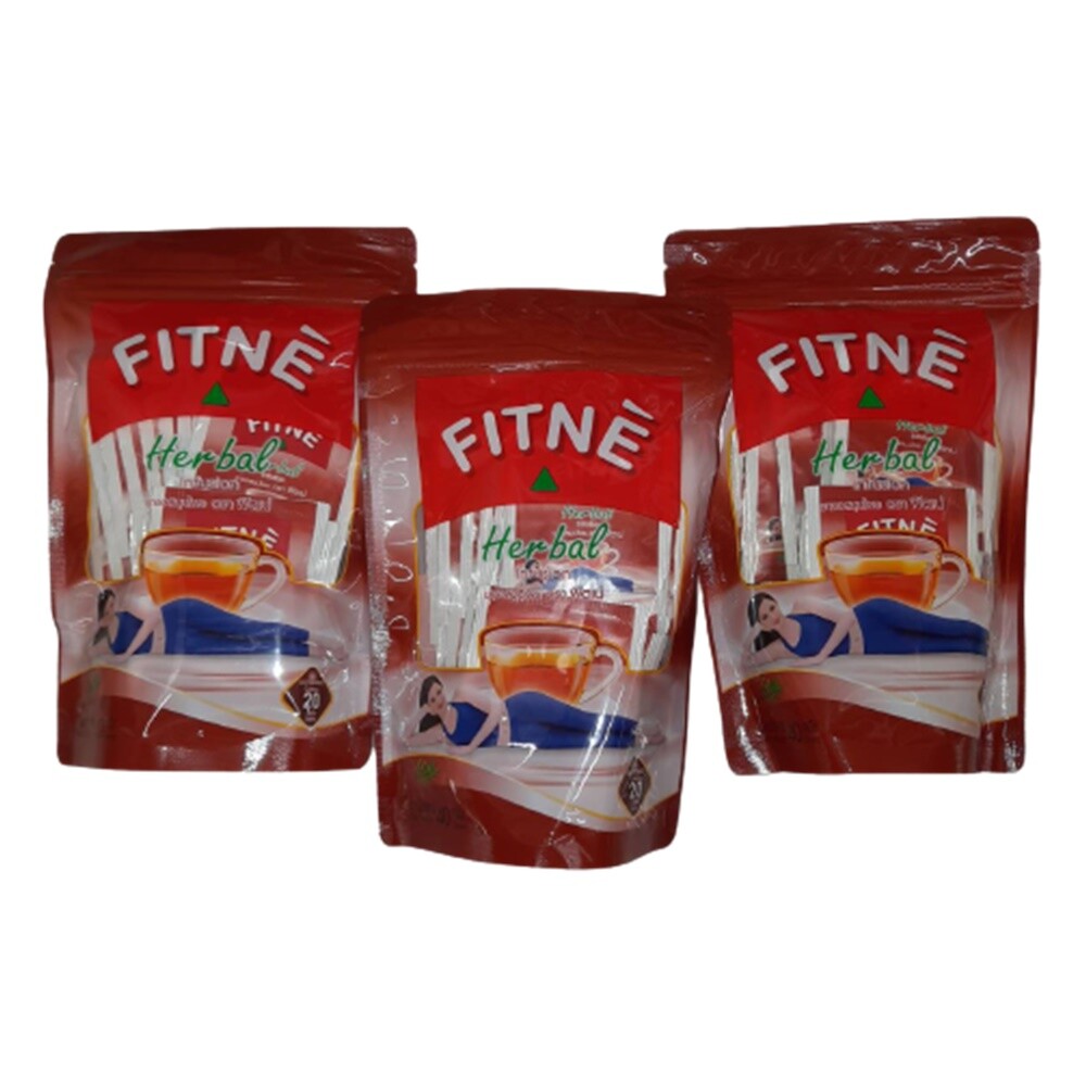 Fitne Tea Herbal Weight Loss Fast Slim Diet Detox Bags Infusion Original 3 Bags