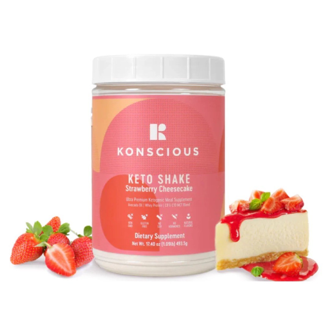 PICK FLAVOR – Konscious Keto Shake Ultra PREMIUM Ketogenic Supplement, EXP 12/26