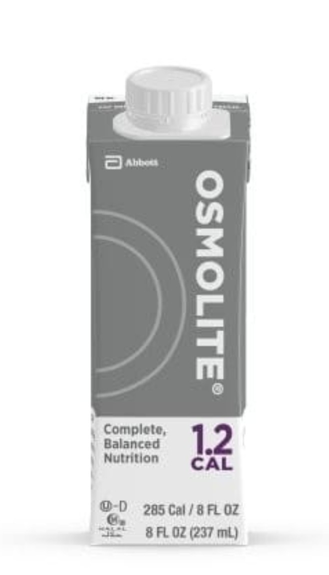 Quick Sale Osmolite 1.2cal formula- CASES OF 24 cal/8 fl oz 237ml 2 For $48