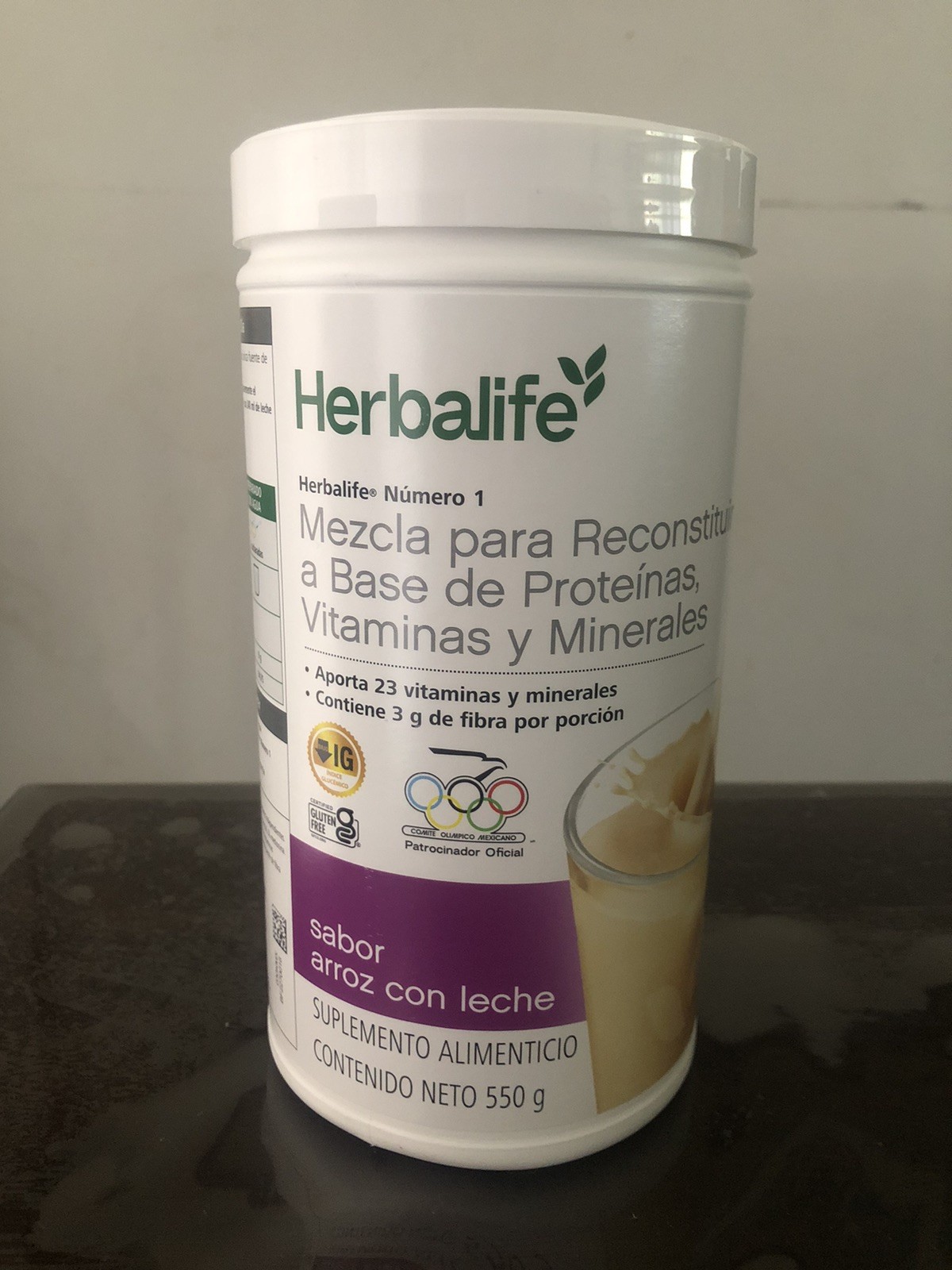 HERBALIFE LIMITED EDITION ARROZ CON LECHE Formula 1 Nutritional Shake RARE 550g
