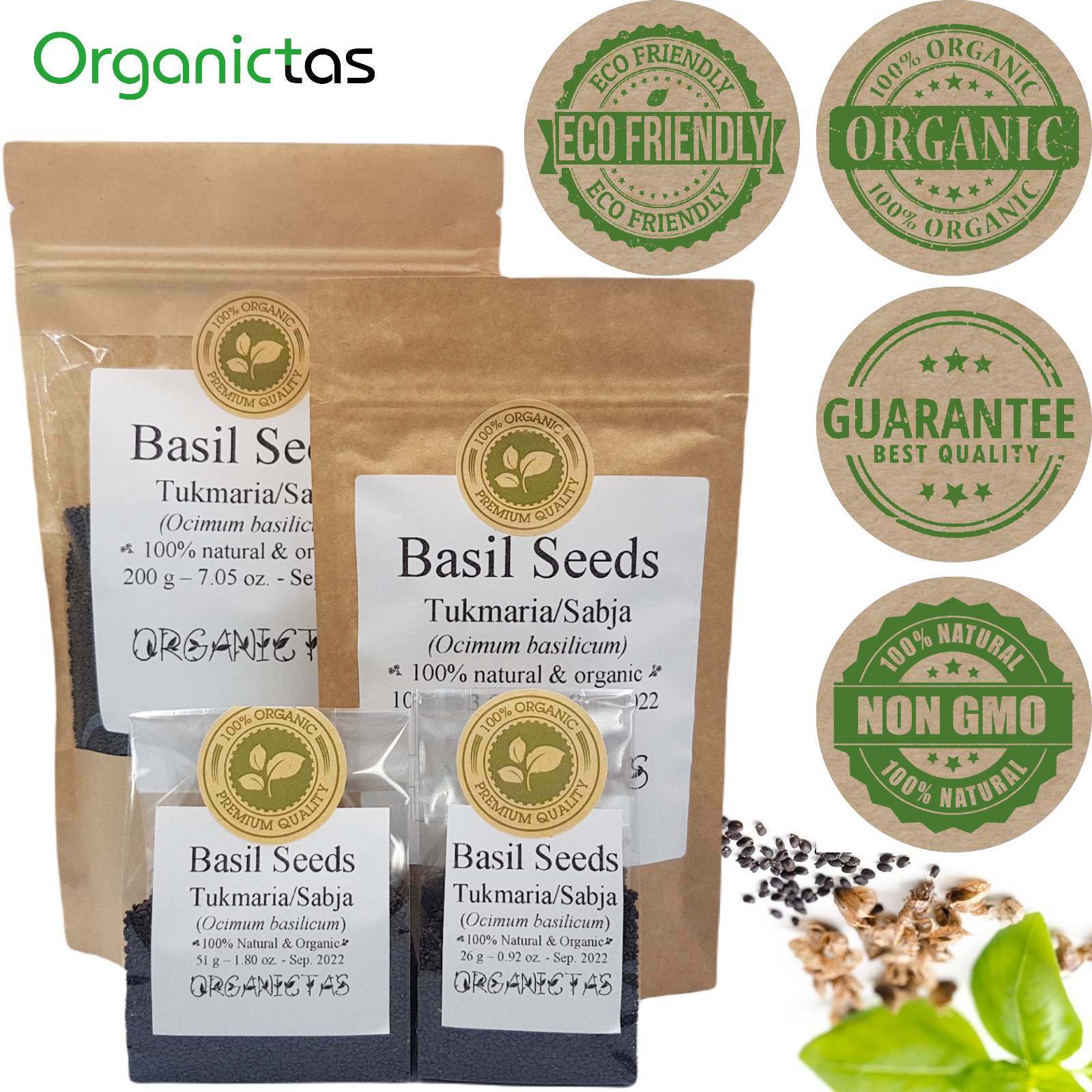 Basil Seeds Tukmaria Natural Drink Weight Loss Slimming Organic Premium Quality