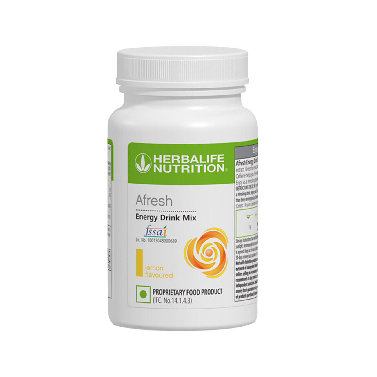 Herbalife Afresh Energy Drink Mix Herbal Beverage (50g) Metabalism & Fat Loss