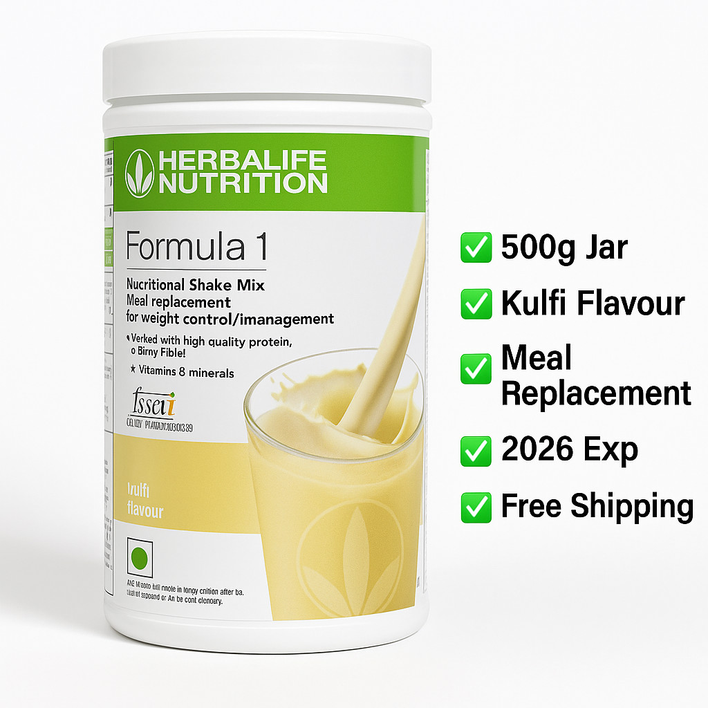 Formula 1 Nutritional Shake Mix 500g | Kulfi Flavour | Meal Replacement 2026