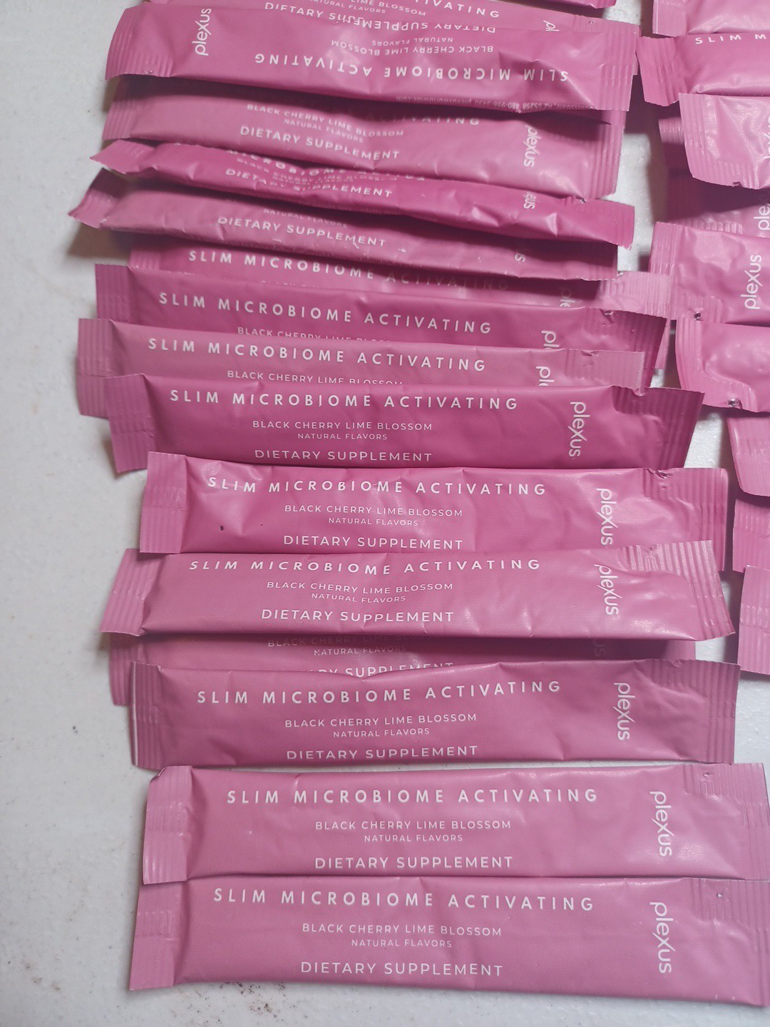 Plexus Slim Hunger Control Supplement Powder Black Cherry Lime Blossom 45 Sticks