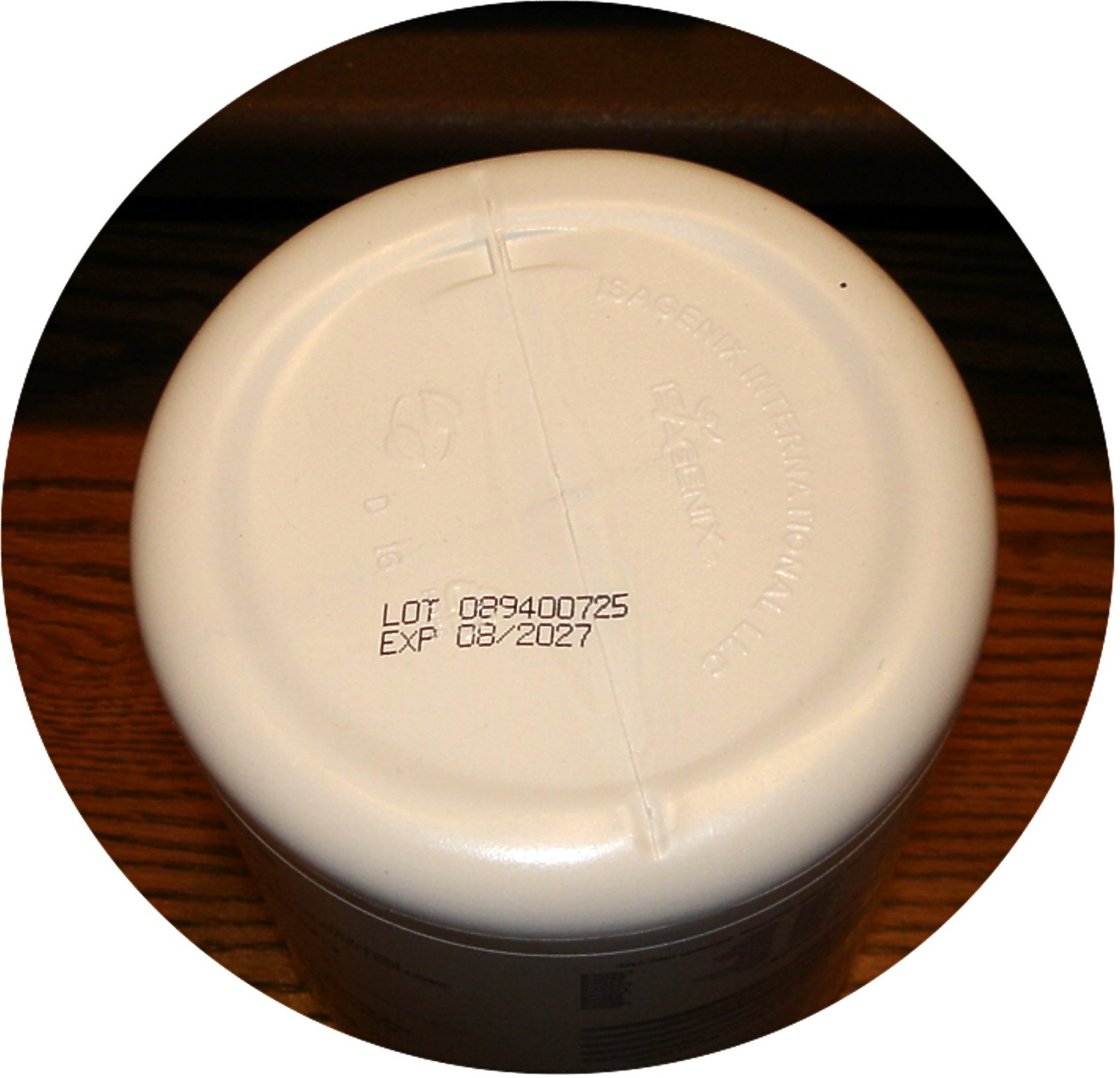 Isagenix – IsaLean Creamy French Vanilla Shake 29.6 Oz Canister EXP 8/27 – K