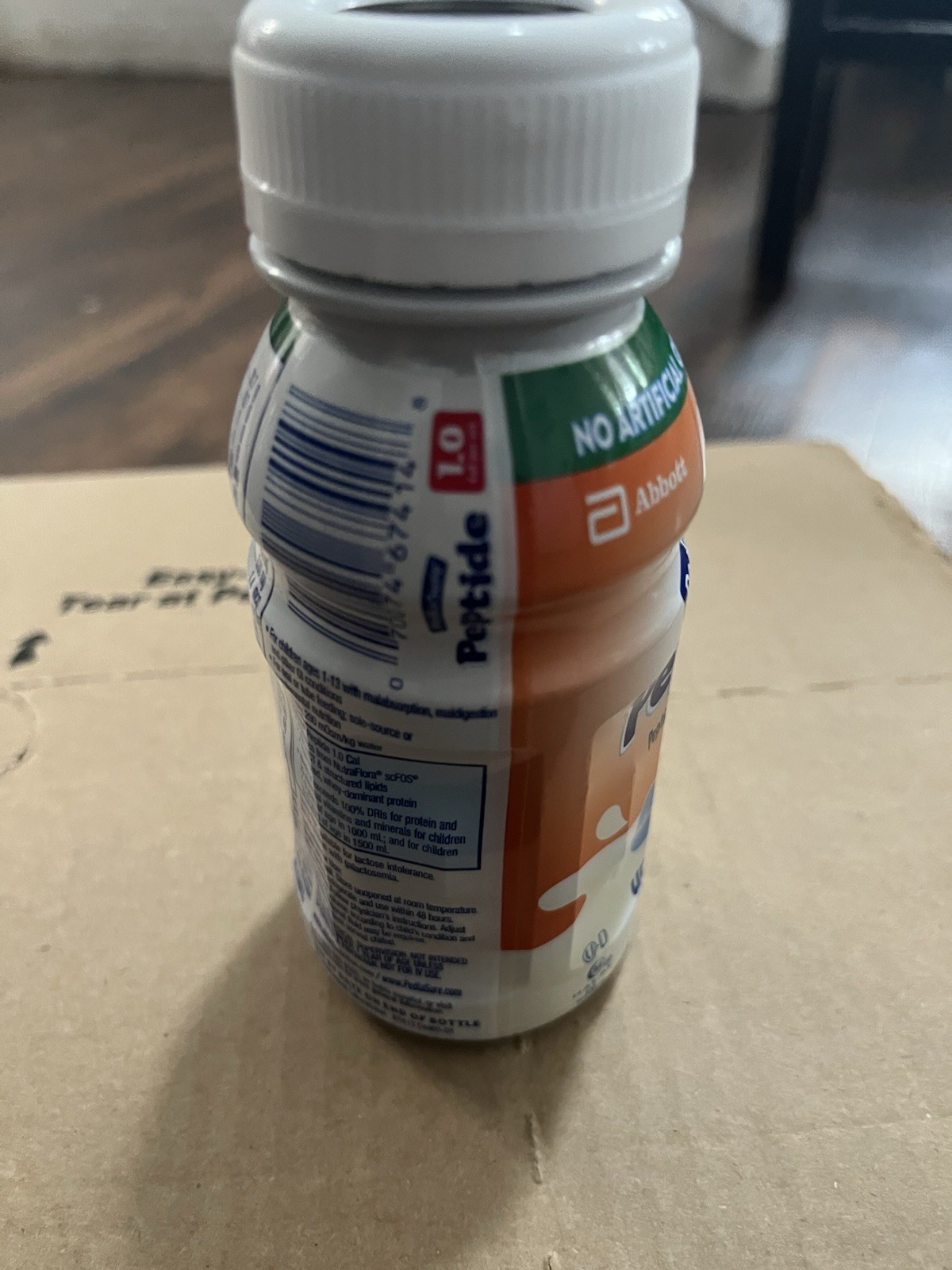 PediaSure Peptide-Based Nutrition Shake Unflavored Liquid 24 piece 8 fl oz
