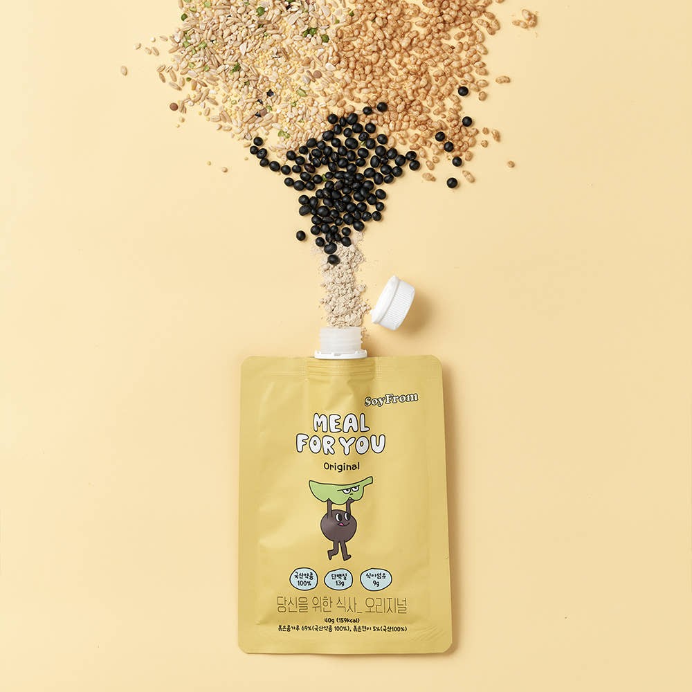 Meal For You Plant-Based Meal Replacement Shake Protein Powder 40g x 7 Pouch