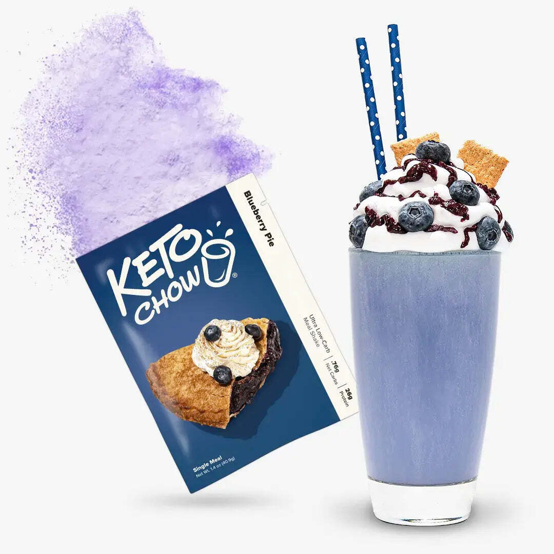 Blueberry Pie Keto Chow