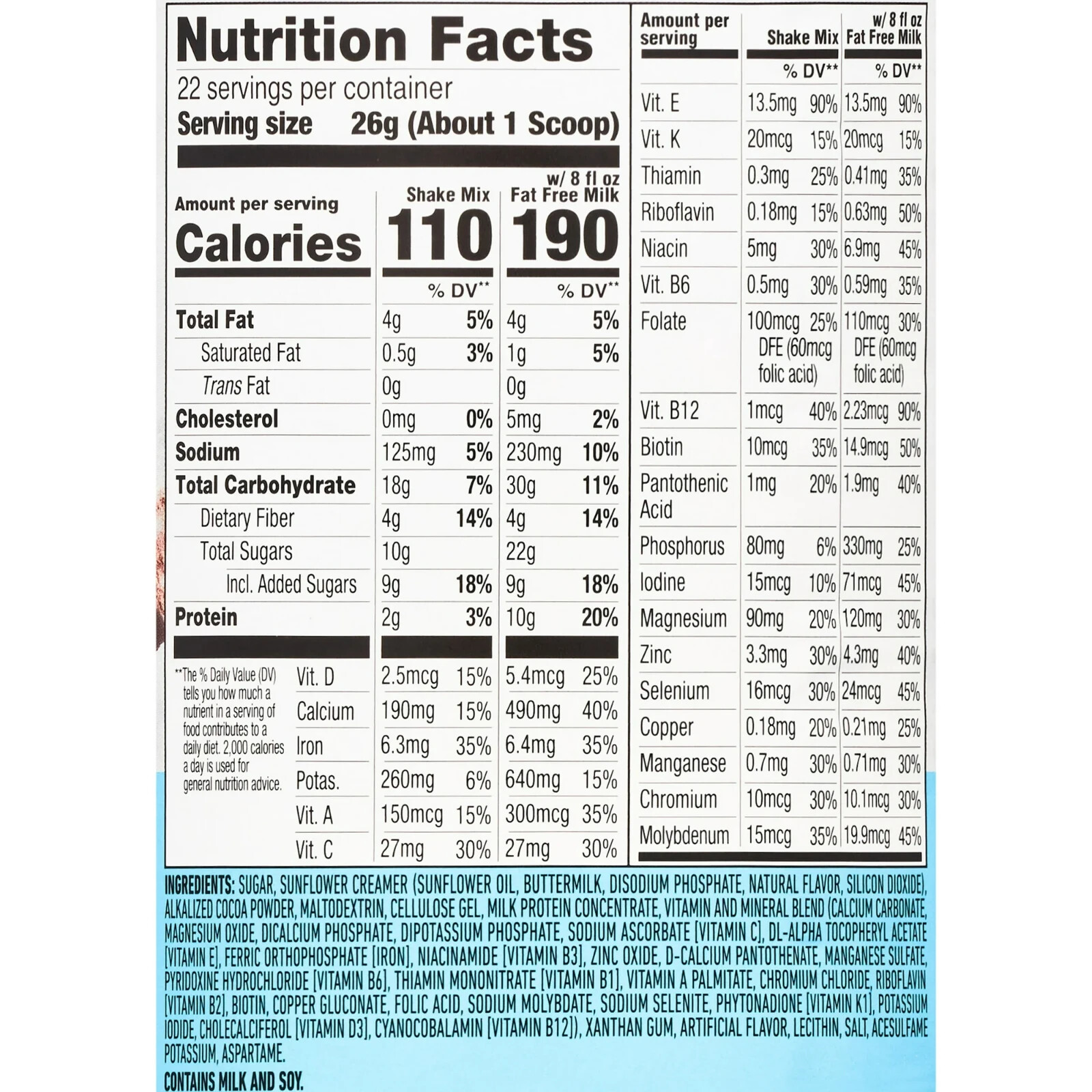 SlimFast Original Meal Replacement Shake Mix, Rich Chocolate Royale, 20.18 Oz, 2