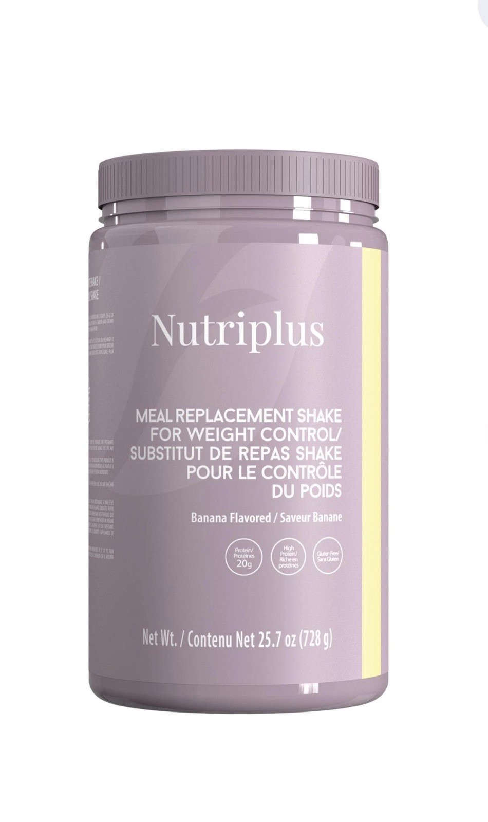 FARMASI. NUTRIPLUS MEAL REPLACEMENT SHAKE. BANANA FLAVORS FREE SHIPPING