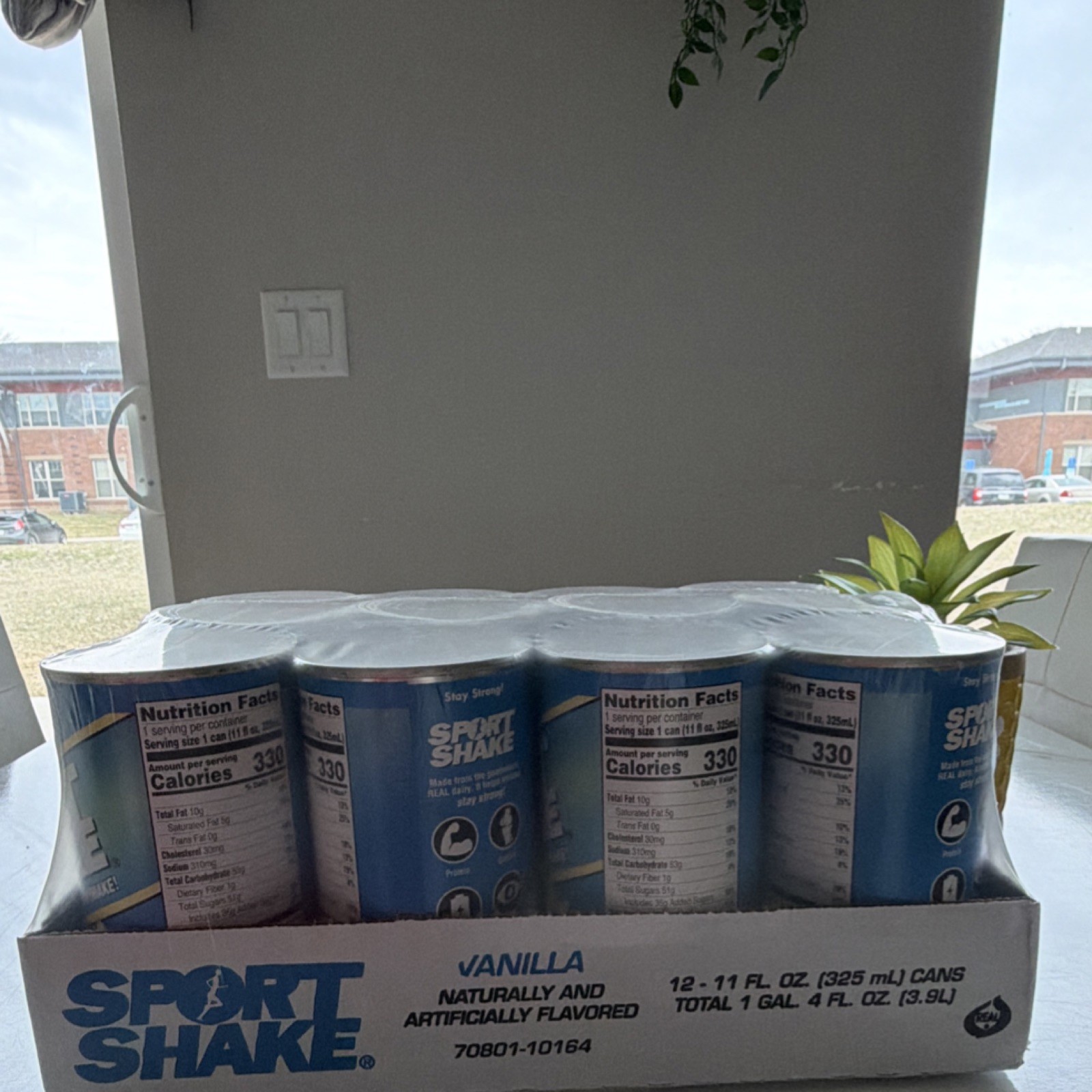 Sport Shake Vanilla 12-Pack 11 fl oz Meal Replacement Drink Protein