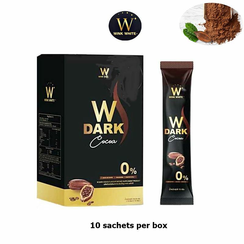 Wink White W Dark Cocoa instant drink powder good healthy rich & delicious taste