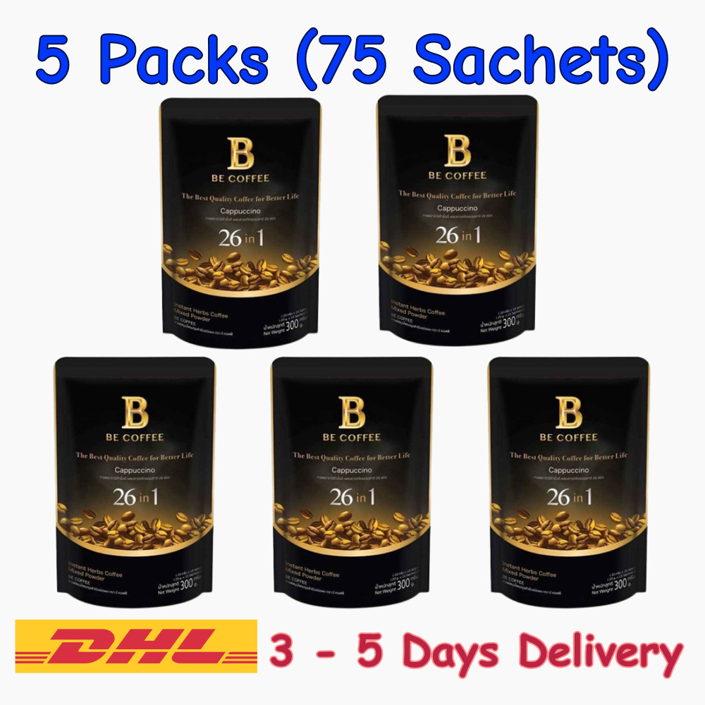 5x Be Coffee 26 in 1 Coffee Healthy Drink Weight Control Sucralose Extract DHL