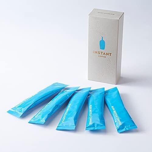 BLUE BOTTLE Instant Coffee 5 Sticks Uganda Indonesia Blend JAPAN