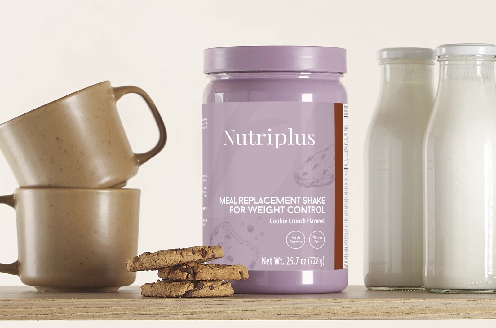 FARMASI NUTRIPLUS MEAL REPLACEMENT SHAKE 3 PACK DEAL MIXED FLAVORS +FREE SHAKER
