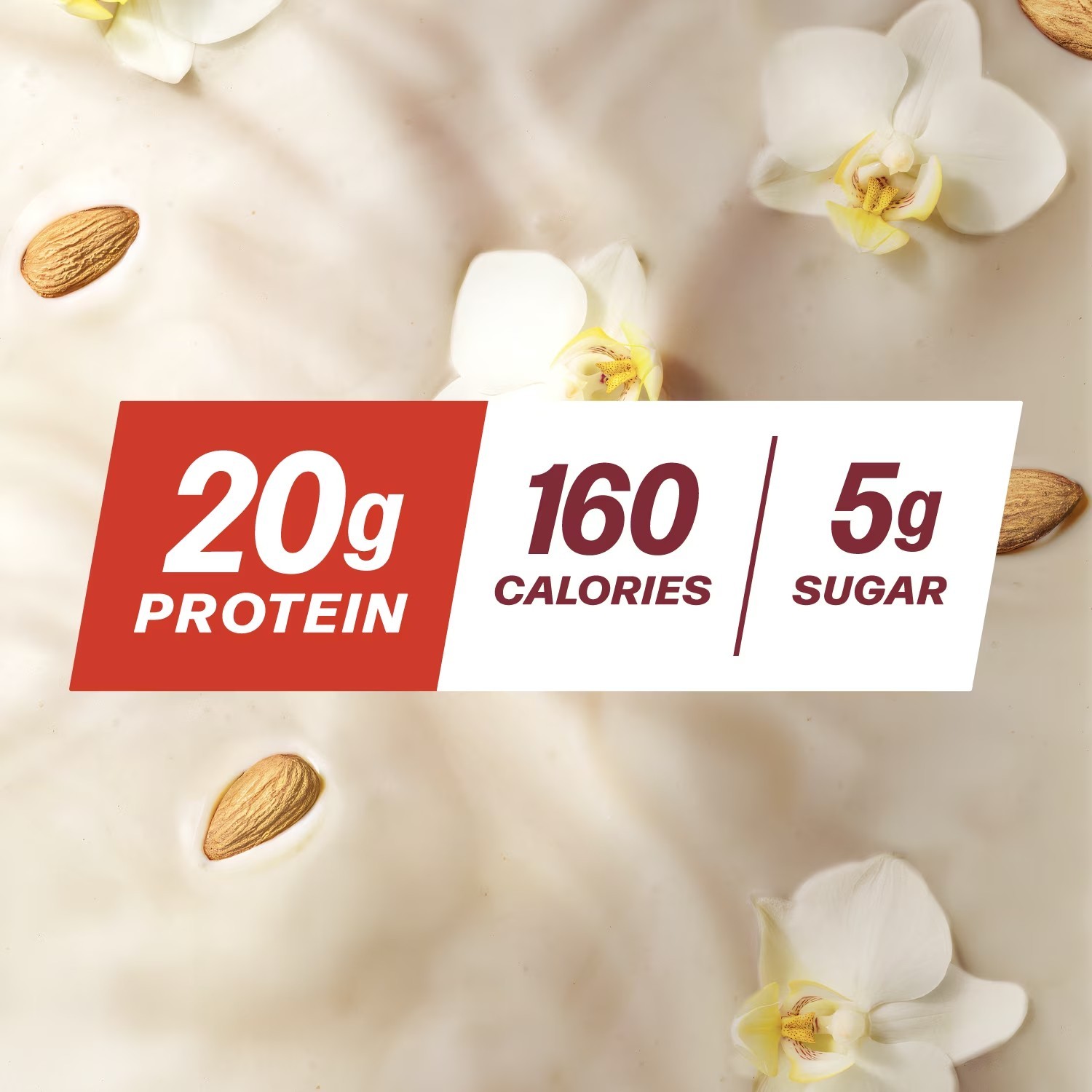 Premier Protein Almond Milk Shake, Vanilla, 20g Protein, 11 Fl Oz, 4 Ct.