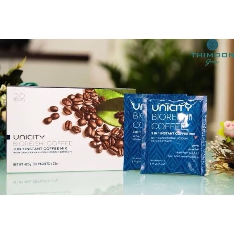 9 X UNICITY BIO REISHI Instant Coffee Beverage Cholesterol Free Weight Control