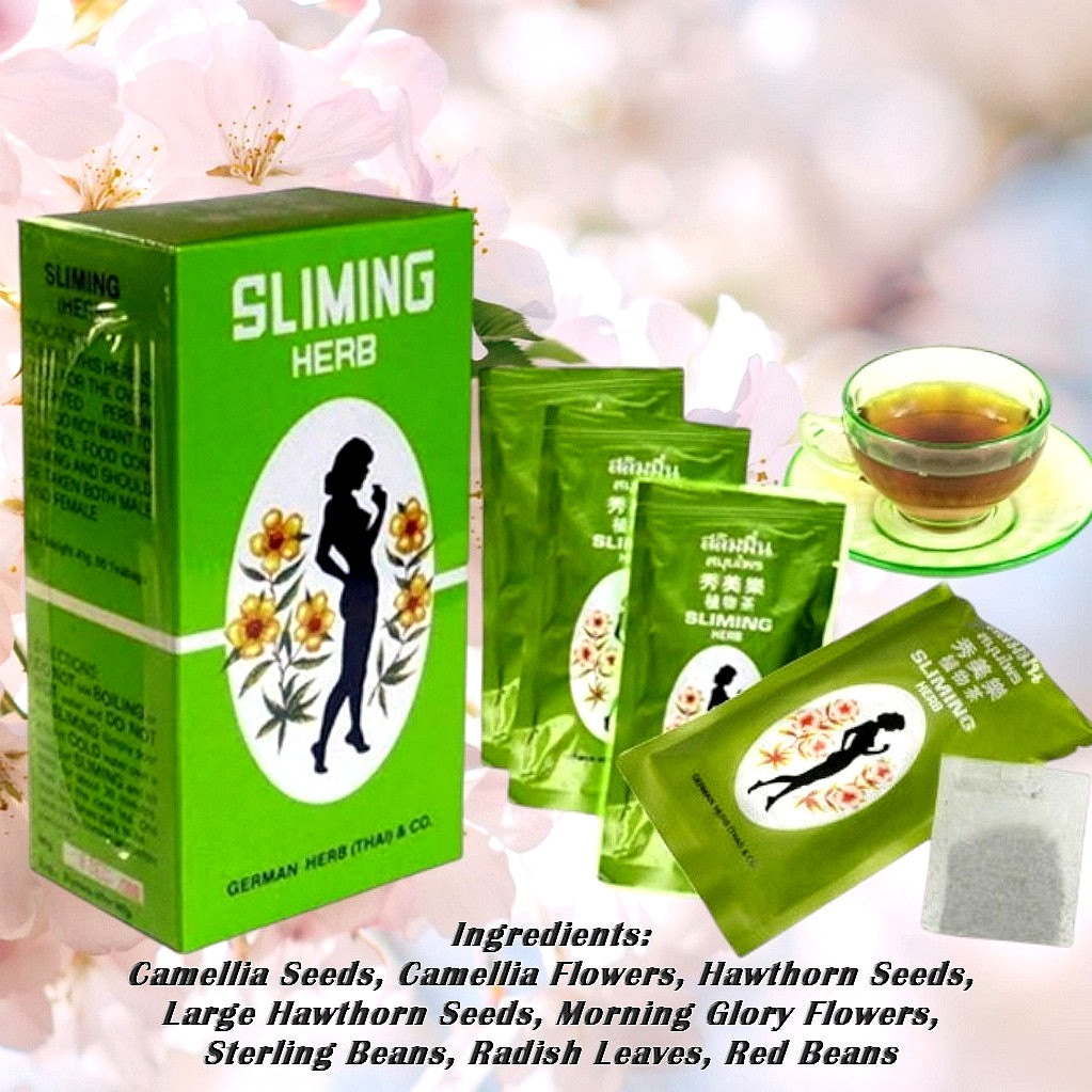 6 Box Sliming Herb German Herb Tea Natural Detox Weight Management Fat Burn
