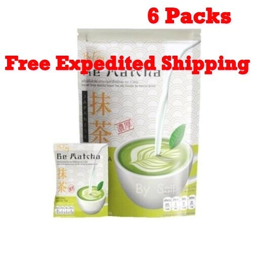 6 Be Easy Matcha Green Tea Weight Control Burn Fat High Fiber Excretory Sugar 0%
