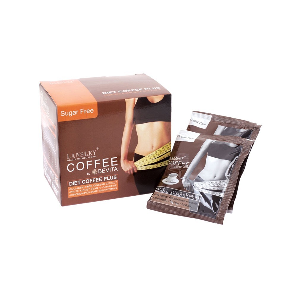 Lansley Diet Coffee Plus Arabica coffee Slimming Free from Sugar & Cholesterol