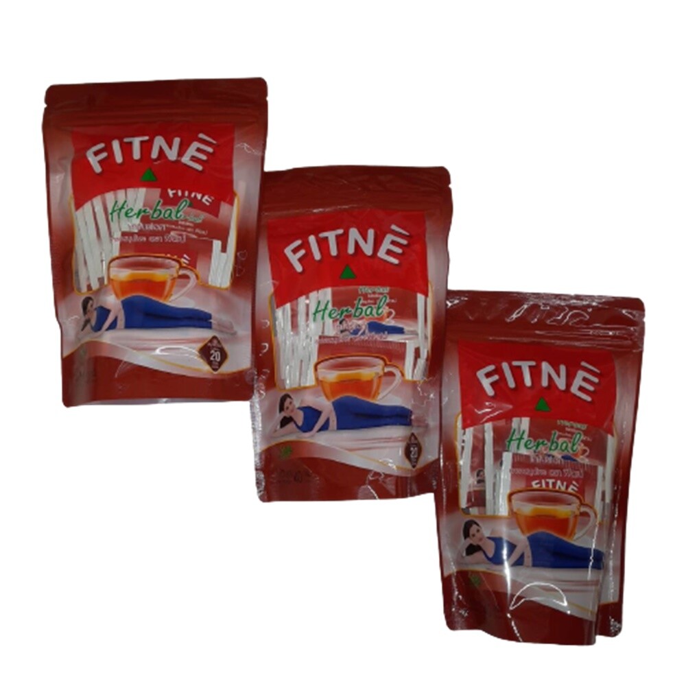 Fitne Tea Herbal Weight Loss Fast Slim Diet Detox Bags Infusion Original 3 Bags
