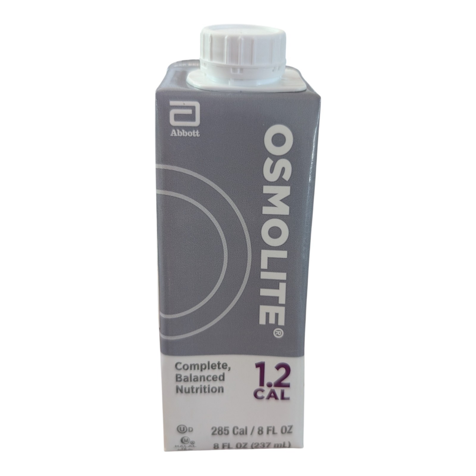 Abbott Osmolite 1.2 Cal Balanced Nutrition Shake Gluten-Free Case Of 24 Exp 9/26