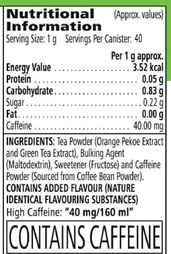 2 x Afresh Energy Drink Mix Kashmiri Kahwa WEIGHT LOSS & METABOLISM
