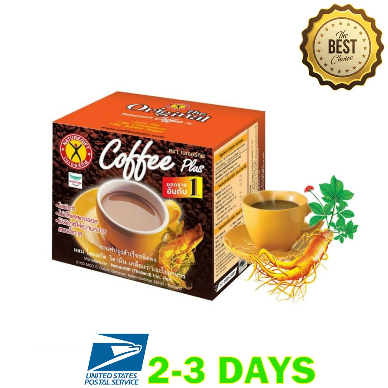 Naturegift Coffee Plus Weight Managemen Formula Diet Ginseng Vitamin & Mineral 1