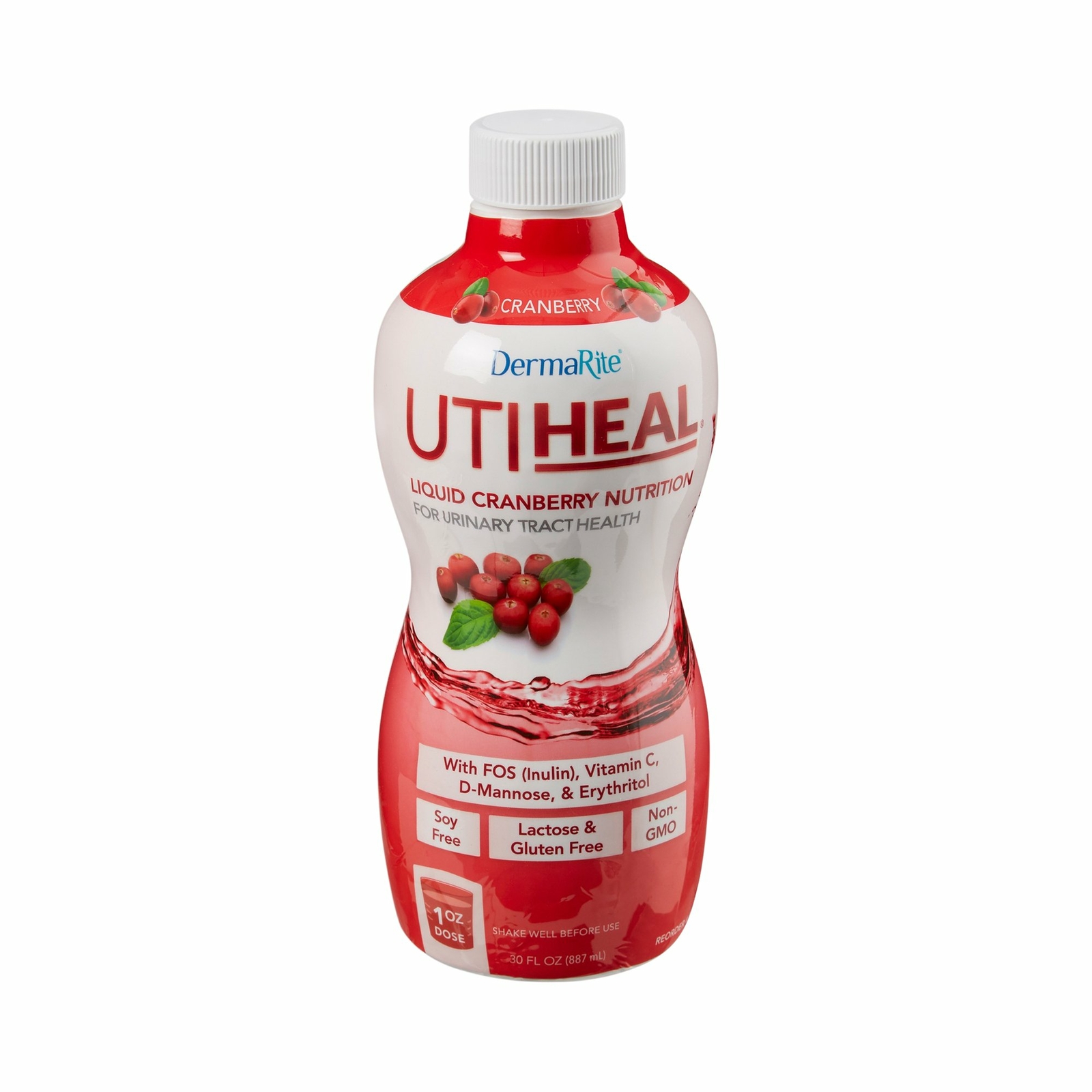 UTIHeal Oral Supplement Cranberry 30 oz Bottle 4 Ct