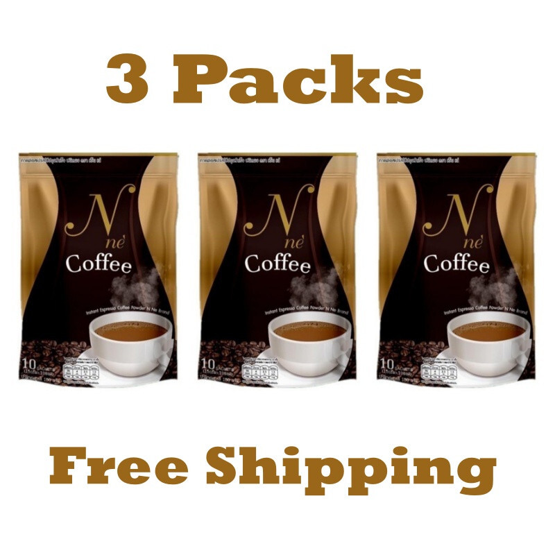 3x N Ne Coffee Instant Espresso Coffee Powder Weight Management No Sugar