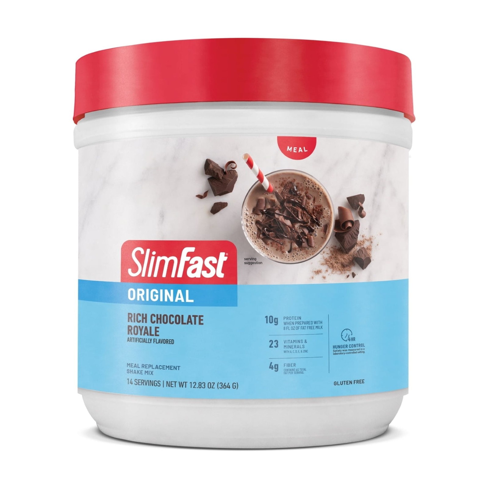 Original Meal Replacement Shake Mix, Rich Milk Chocolate, 12.83 oz