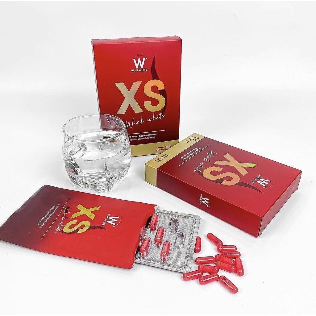 10x Original Wink White XS Weight Control Sliming Burn Block Natural Extracts