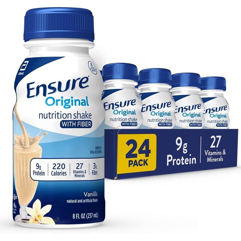 Balanced Nutrition Shake 27 Vitamins Immune Support 9g Protein Meal Replacement